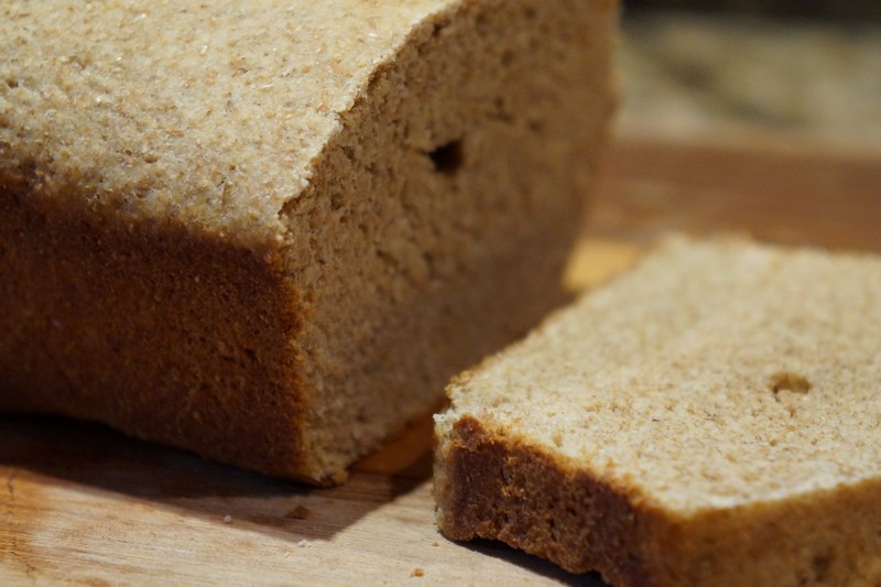pão sem gluten de soja