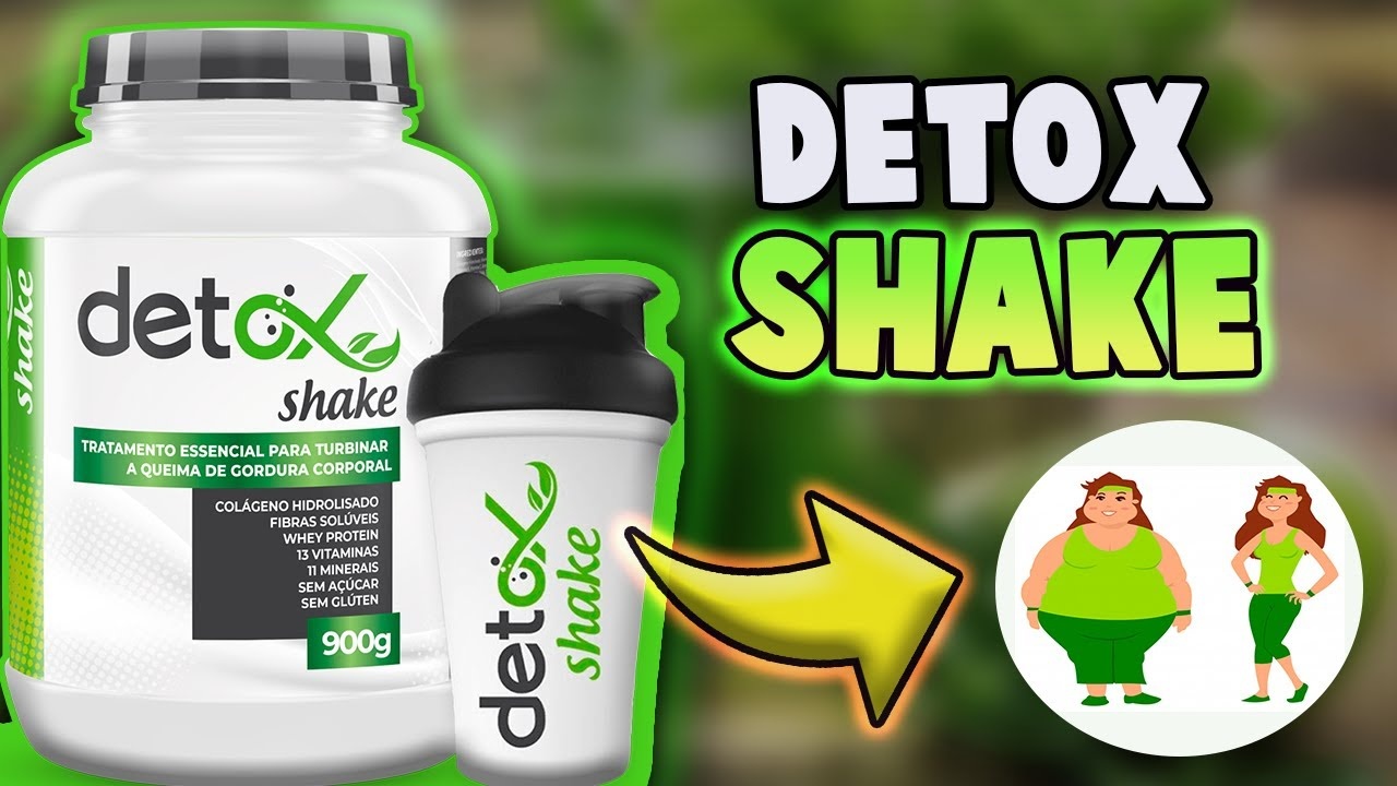 detox shake emagrecedor